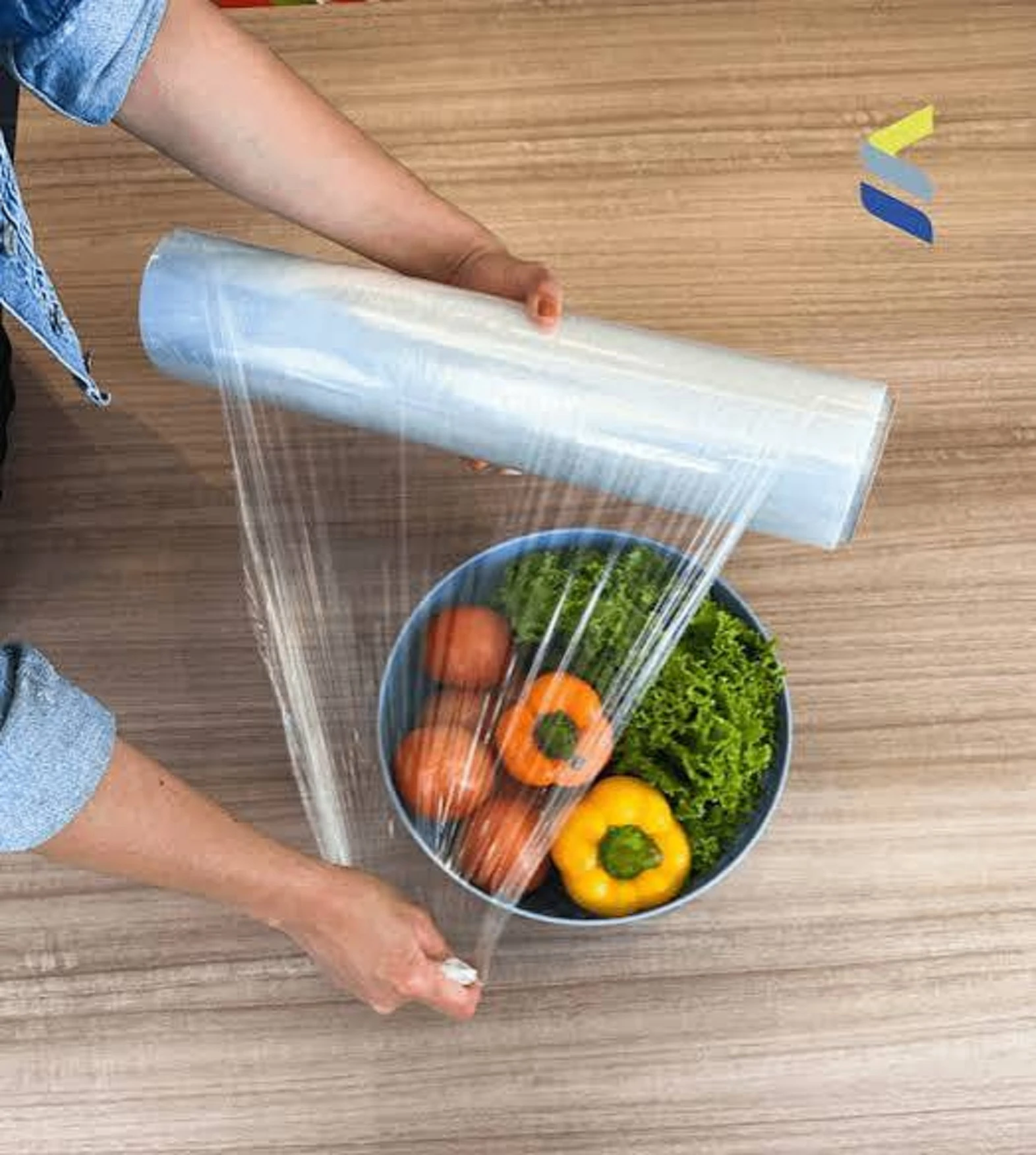 Falcon Cling Film 20.6 m x 45 cm(100 square feet ) Wrap - image 2