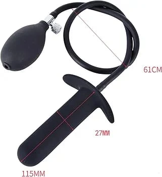 Generic Inflatable Anal Plug Enlarge Pump Sex Toy - image 3