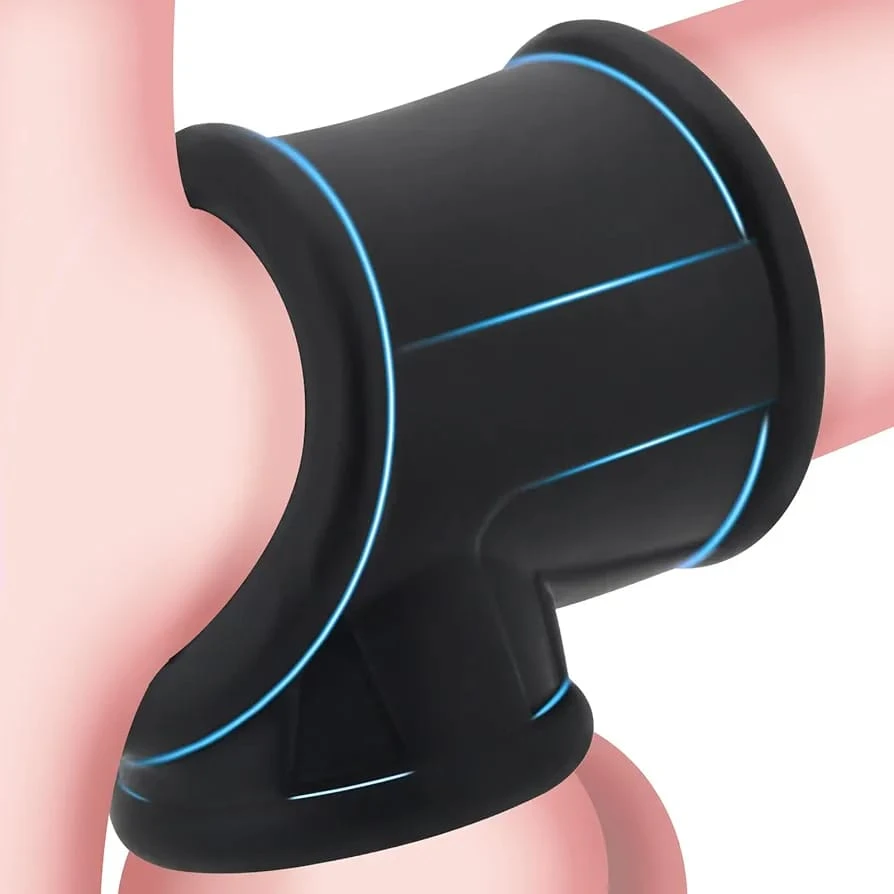 Generic Three Way Strong Penis Delay Cock Ring - image 2