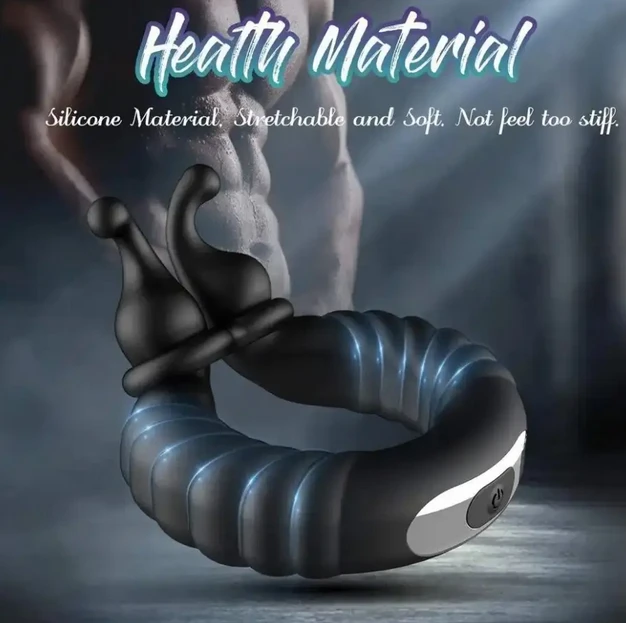Generic Vibrating Penis Sleeve Delay Time Sex Toy - image 4