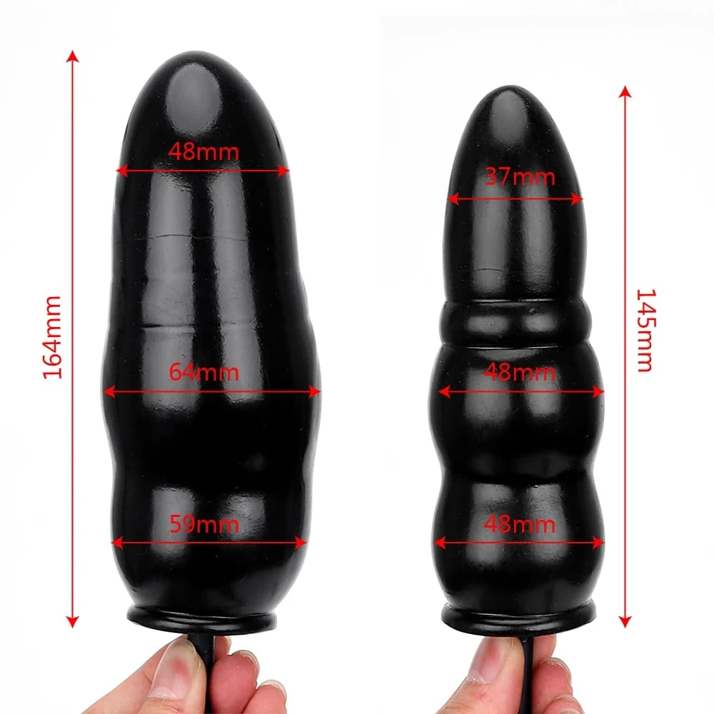 Inflatable Anal enlarge Plug Pump sex toy(A) - image 7