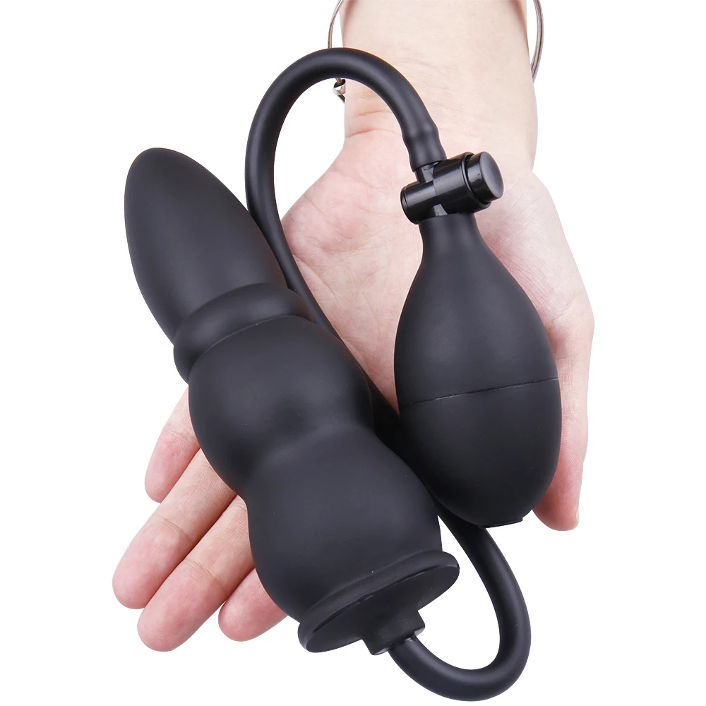 Inflatable Anal enlarge Plug Pump sex toy(A) - image 3