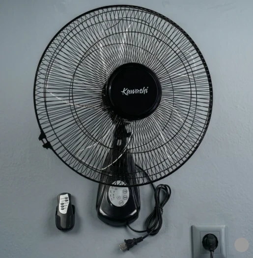 Kawashi 16" Electric wall Fan with Remote - image 2