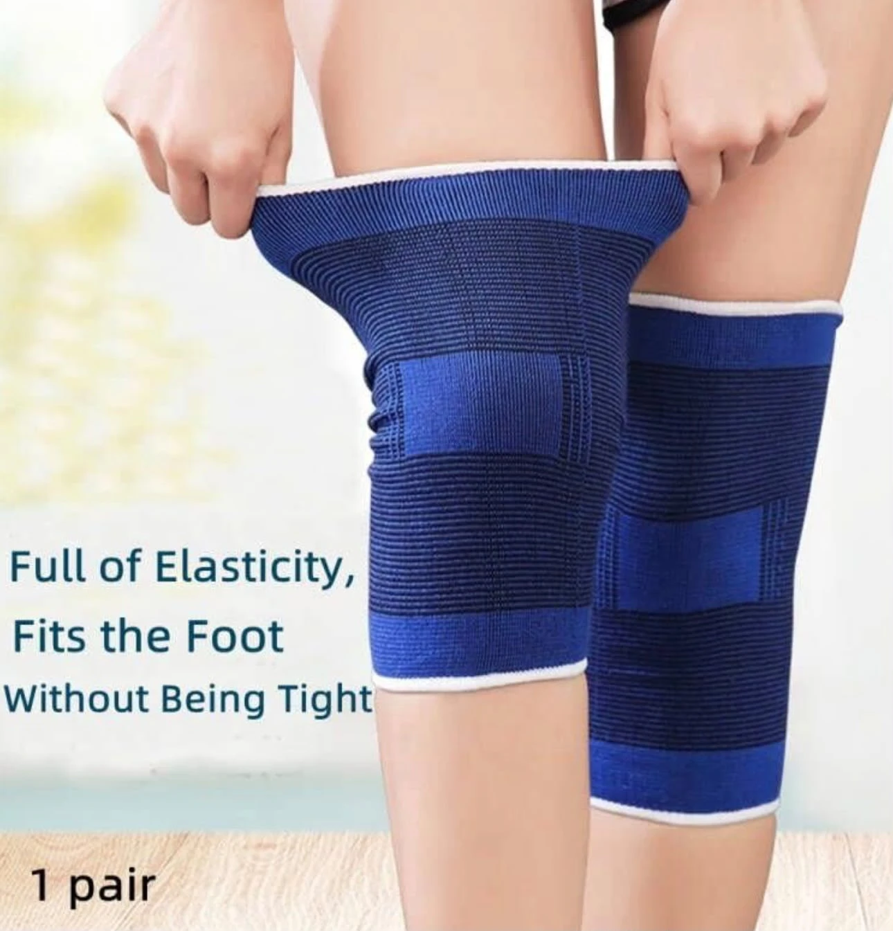 Knee Sleeve 2pcs Compression Fit Support knee support - image 4