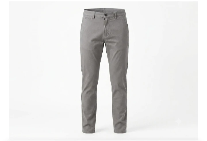 Men office cotton trouser - image 3