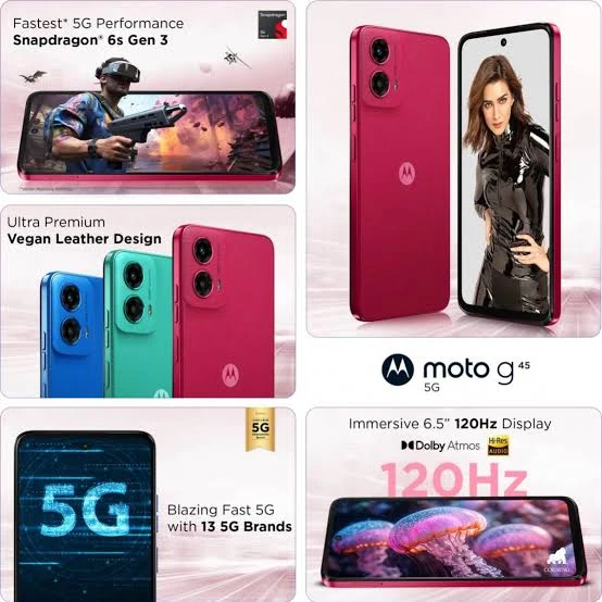 Moto G45 5G 8GB RAM | 128GB Smart Phone - image 3