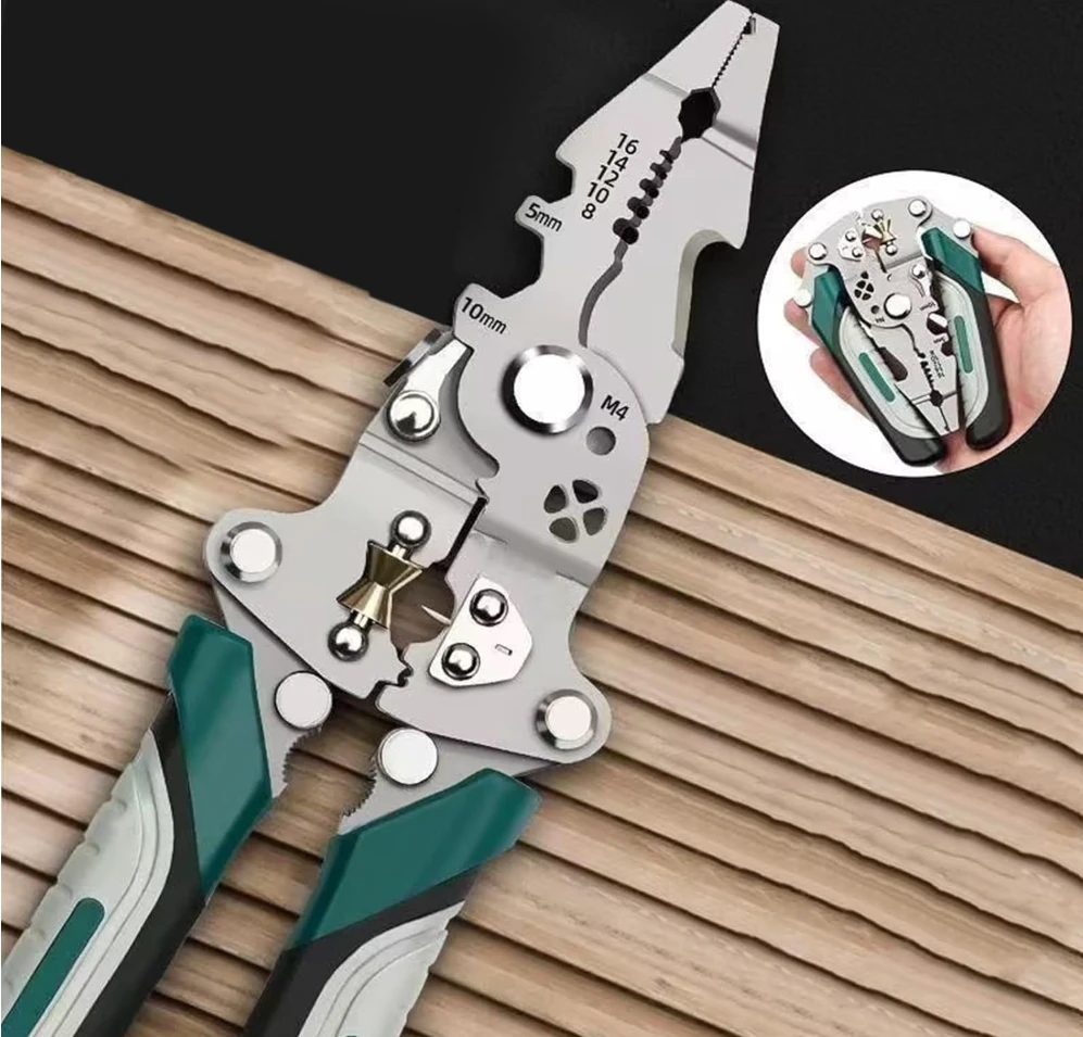 Multifunctional Foldable Wire Stripping Plier - image 7