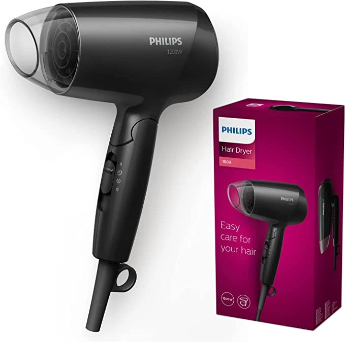 Philips foldable hair dryer