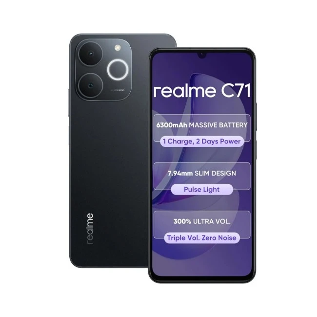 Realme C71 8GB RAM | 256GB 4G Smart Phone - image 3