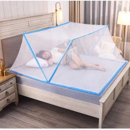 Single Bed Foldable Mosquito Net - (L - 5ft , W - 6ft)