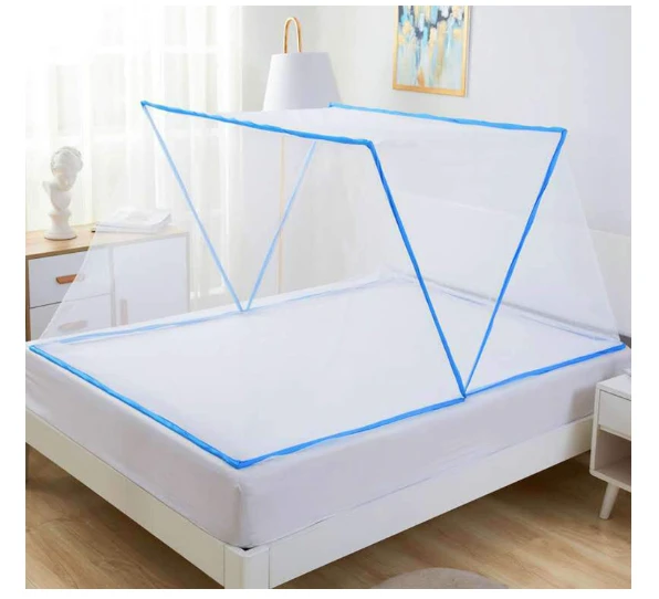 Single Bed Foldable Mosquito Net - (L - 5ft , W - 6ft) - image 2
