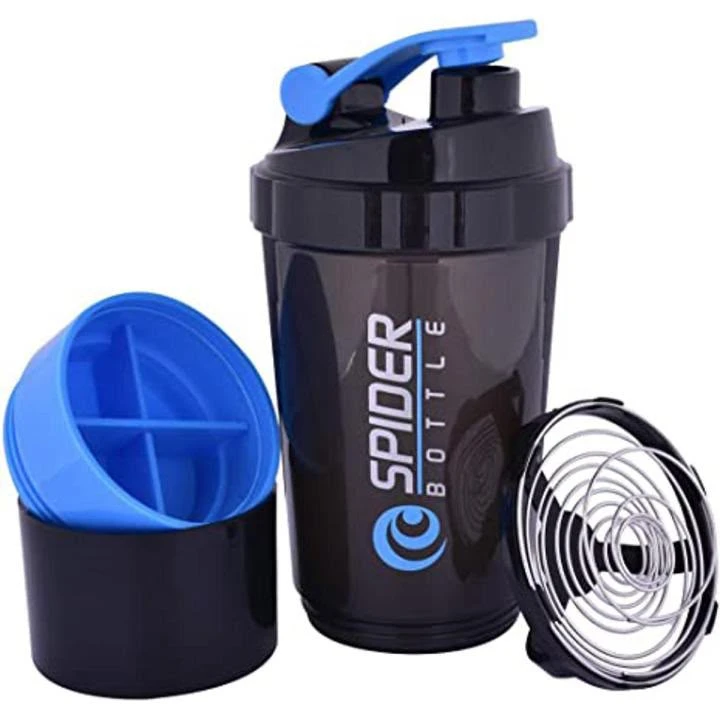 Spider Protein Shaker Gym with 2 Storage Compartment - image 6