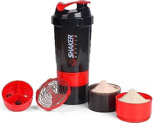 Spider Protein Shaker Gym with 2 Storage Compartment - image 8