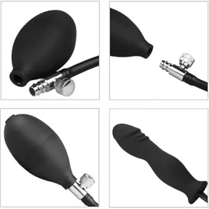 Inflatable Anal enlarge Plug Pump sex toy(A)