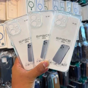 New Space Clear Samsung Galaxy A07 Back Cover