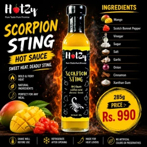 Scorpion Sting Hot Sauce 285g