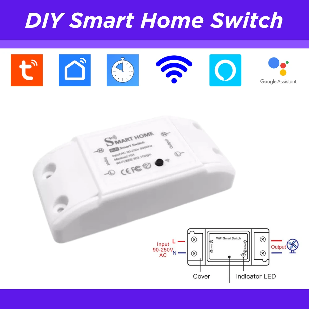 Tuya Basic R2 Switch Smart Home Automation Module