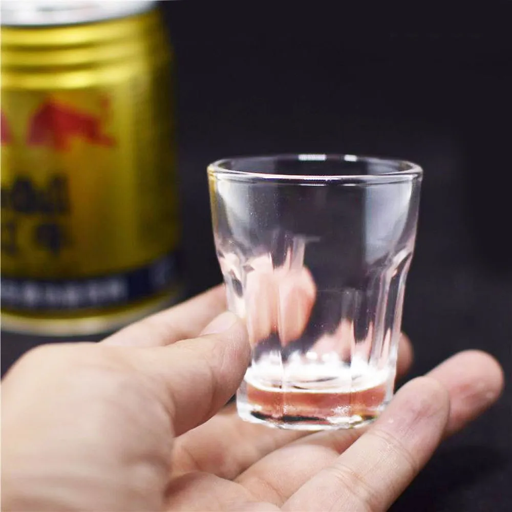 45ml Mini Glass Clear Drinking Glass Clear Glass Shot - 6Pcs - image 2