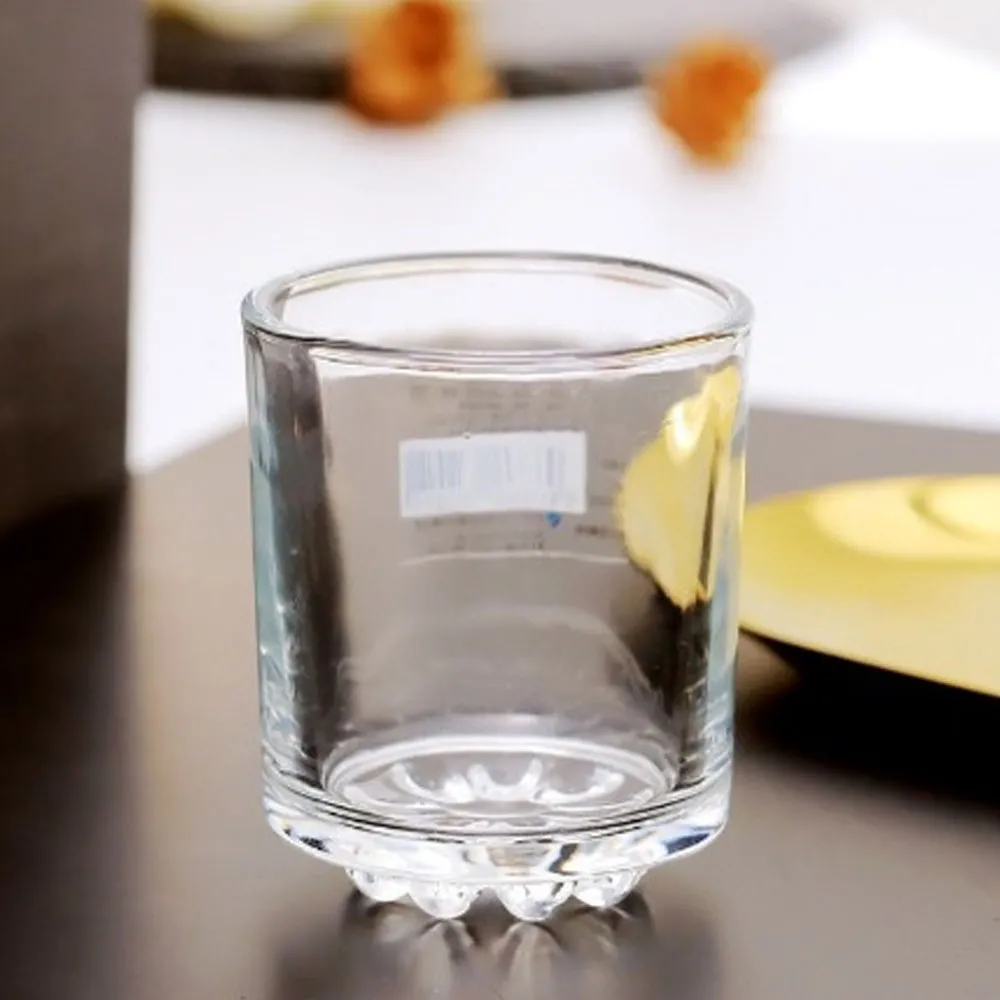 6 Pcs Mini Glasses Transparent Thickened Shot Glass - 6Pcs