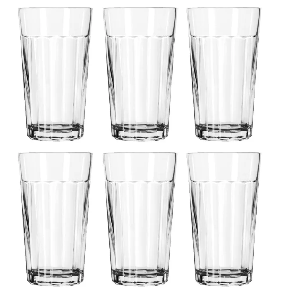 6Pcs Glass Set Multi Purpose Drinking Glass Set 300ml