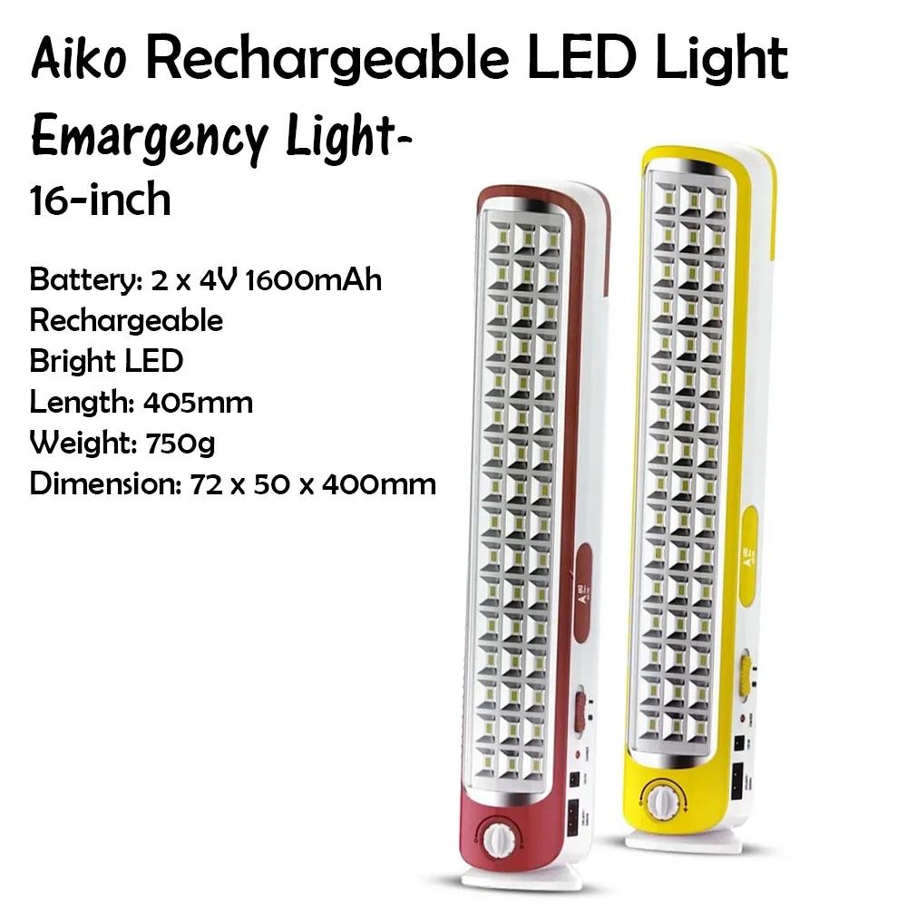 AIKO Super AS-780 Rechargeable Flashlight - One Flash Light