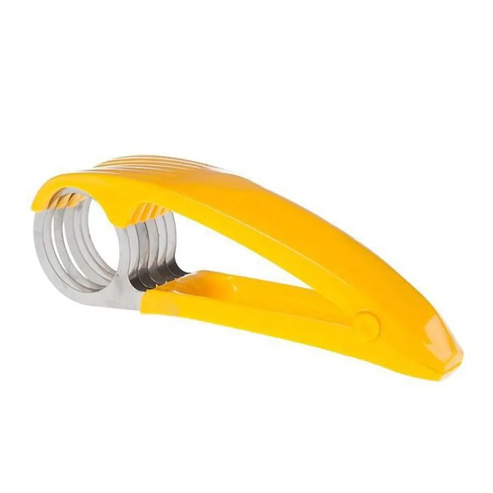 Banana Slicer Stainless Steel 6 Blades - Yellow - image 3
