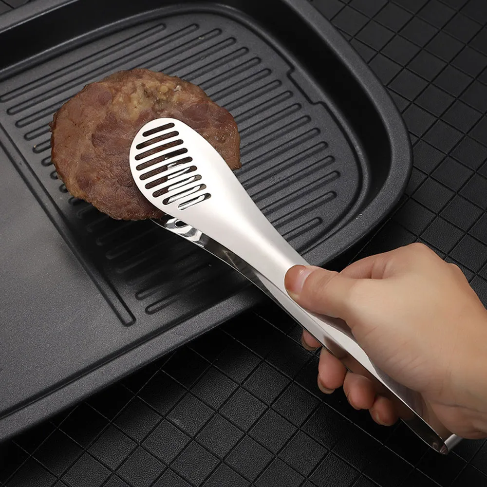 Barbecue Food Tongs Stainless Steel Multifunctional Meat - image 2