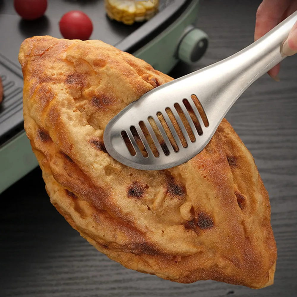 Barbecue Food Tongs Stainless Steel Multifunctional Meat - image 3