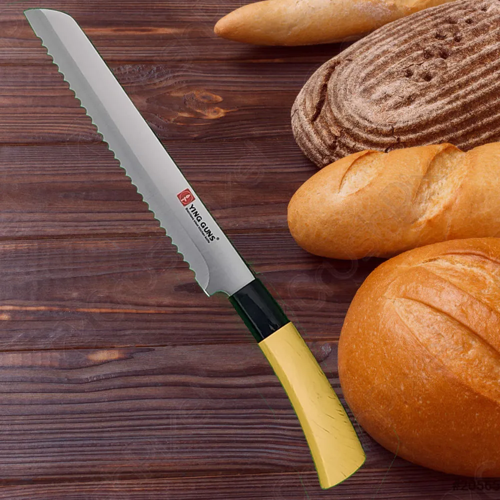 Bread Knife Premium Stainless Steel Knife Ying Guns Japanese - image 2