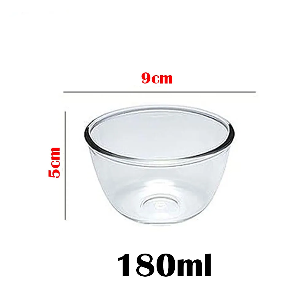 Classic Transparent Glass Bowl for Mixing / Serving - 180ml
