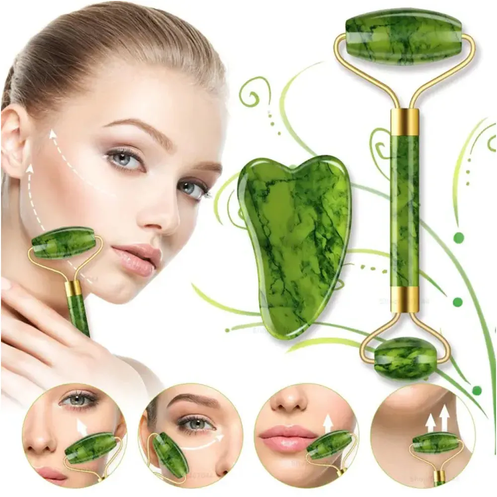 Facial Massage Roller Of Natural Healing Stone, Excellent - image 2