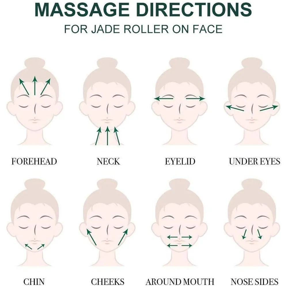 Facial Massage Roller Of Natural Healing Stone, Excellent - image 6