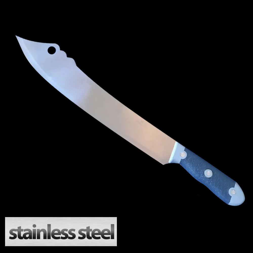 Fish Cutting Knife Stainless Steel Multipurpose - Green - image 2