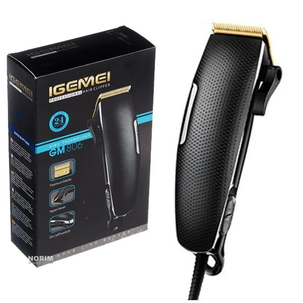 Geemy Professional Hair Clipper Titanium Blade Shaved Hair - image 2