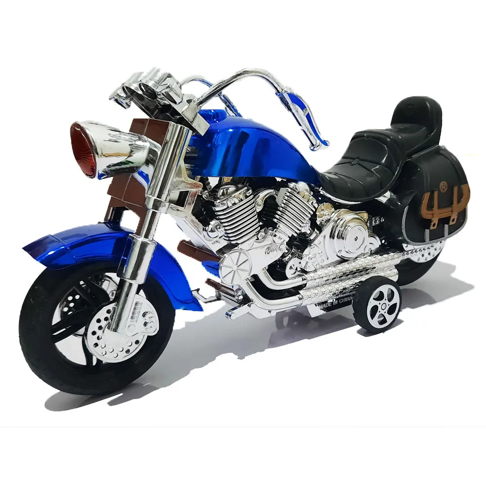 Harley Davidson Motorcycles Model Bike for Kids - Blue - image 2