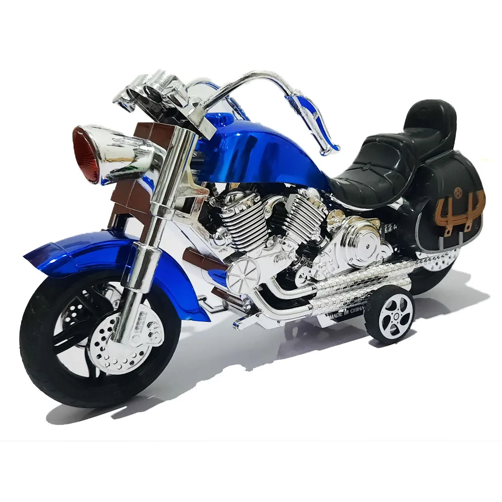 Harley Davidson Motorcycles Model Bike for Kids - Blue - image 3