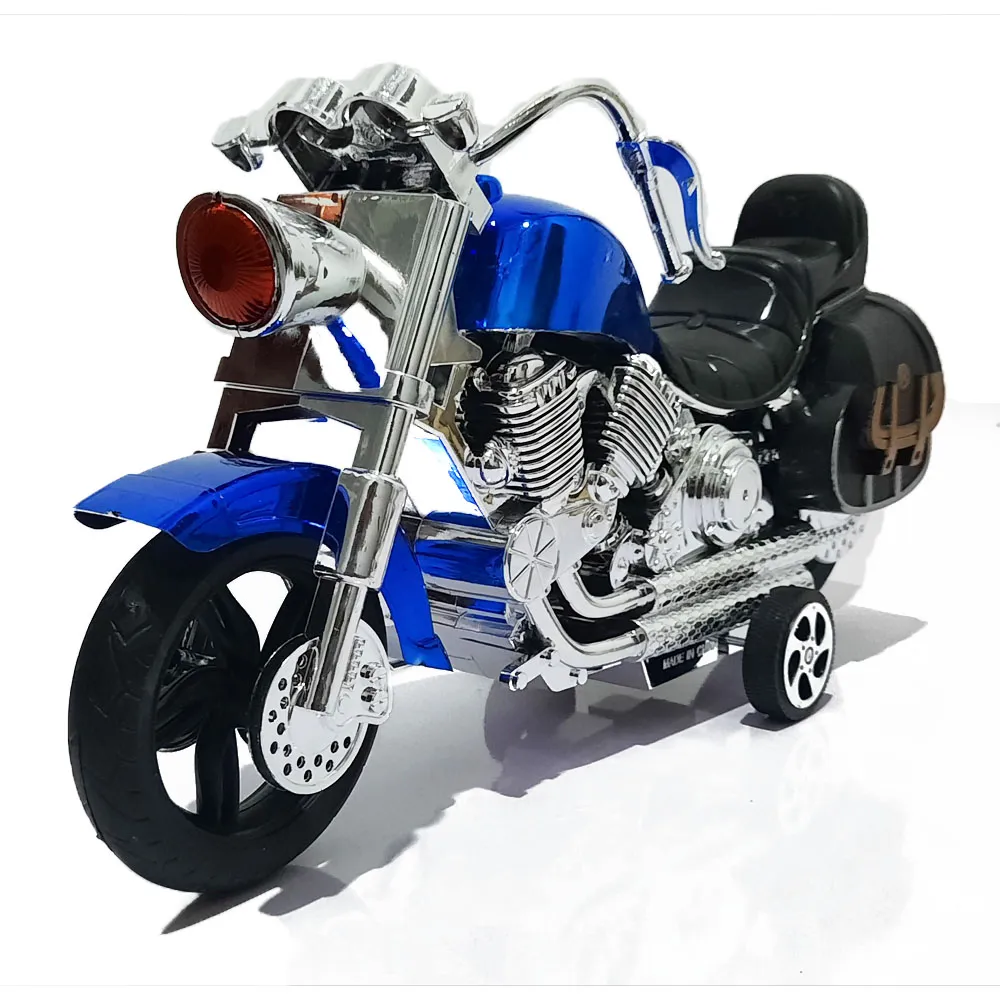 Harley Davidson Motorcycles Model Bike for Kids - Blue - image 4