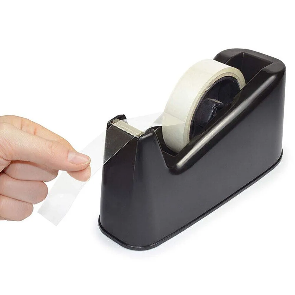 Heavey Duty Tape Dispenser 1inch Wide Office - Black