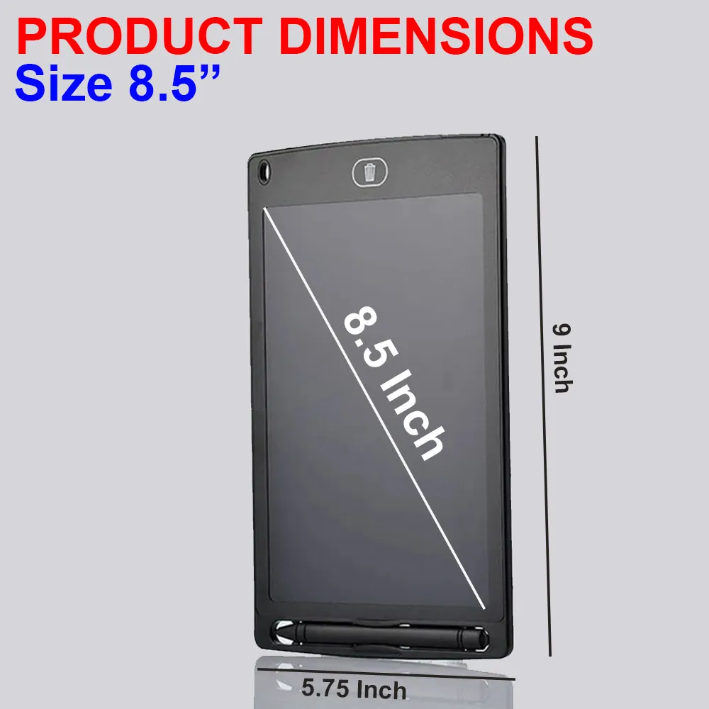 LCD Writing Tablet for Kids Toys Drawing 8.5" - 8.5 Inch
