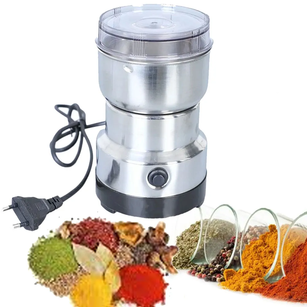 Mini Portable Electric Grinder, Stainless Steel