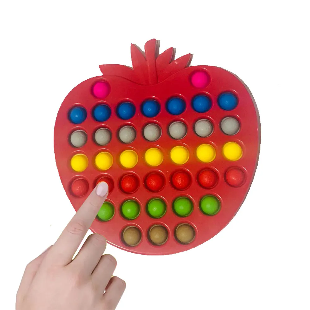 NEW Pop it Toy Push Bubble Toy (Large Size) , Silicone - image 1