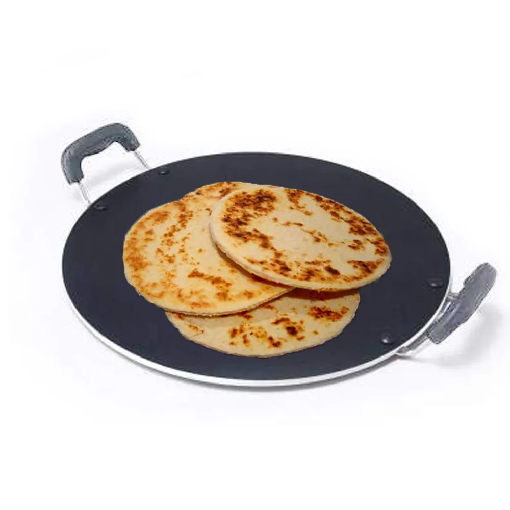 Non-Stick Roti Tawa (28cm Diameter) - Black