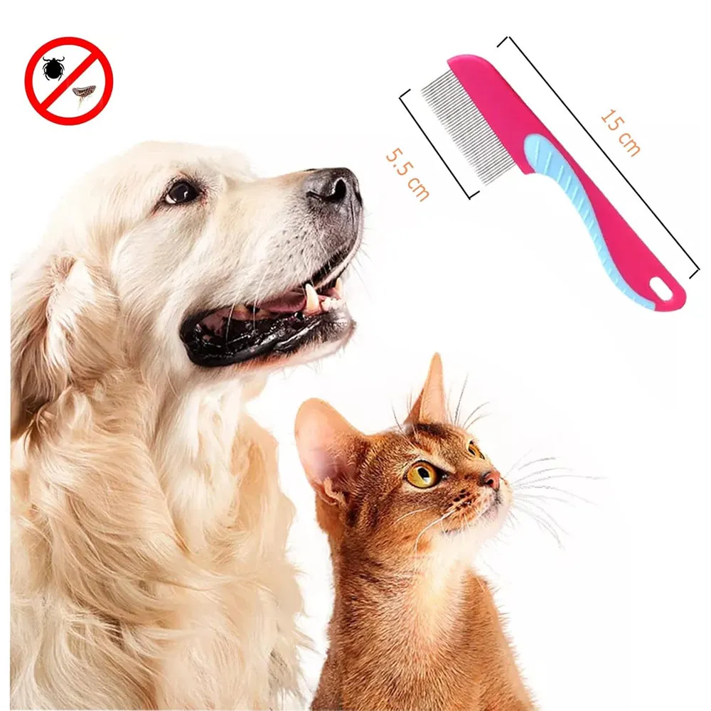 Pet Fleas Lice Remove Comb Hair Comb Nit Lice Egg Removal - image 2