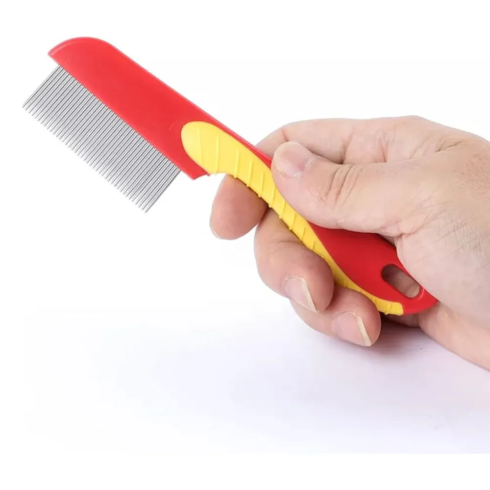 Pet Fleas Lice Remove Comb Hair Comb Nit Lice Egg Removal - image 5