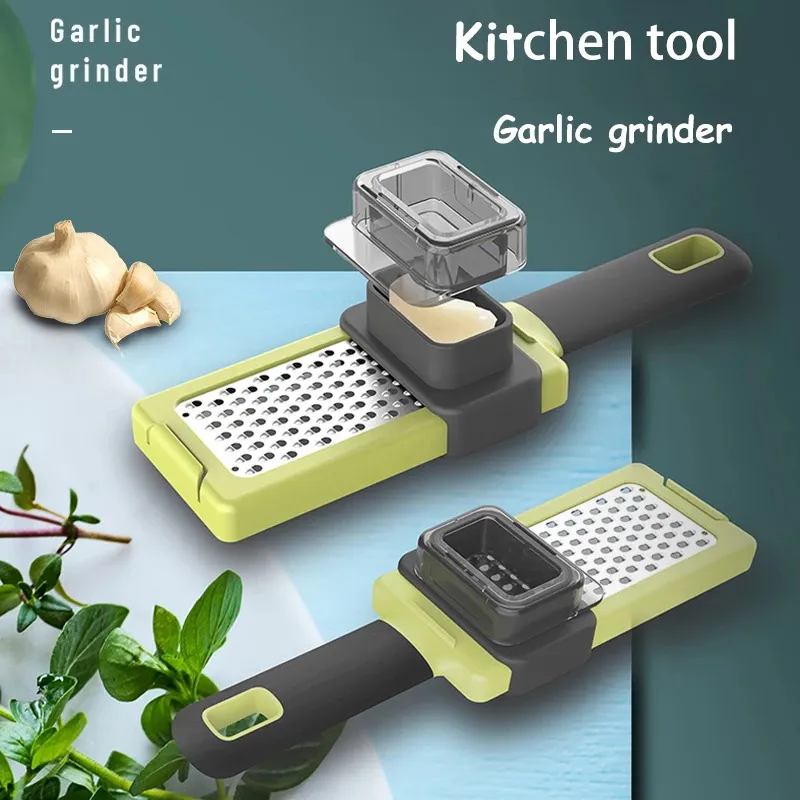 Press Grater, Garlic/Ginger Grinding Grater, Cutting Garlic - image 2