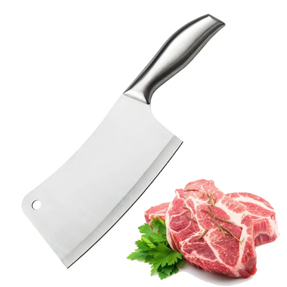 Professional Butcher Chopper Cleaver Knife Stainless Steel