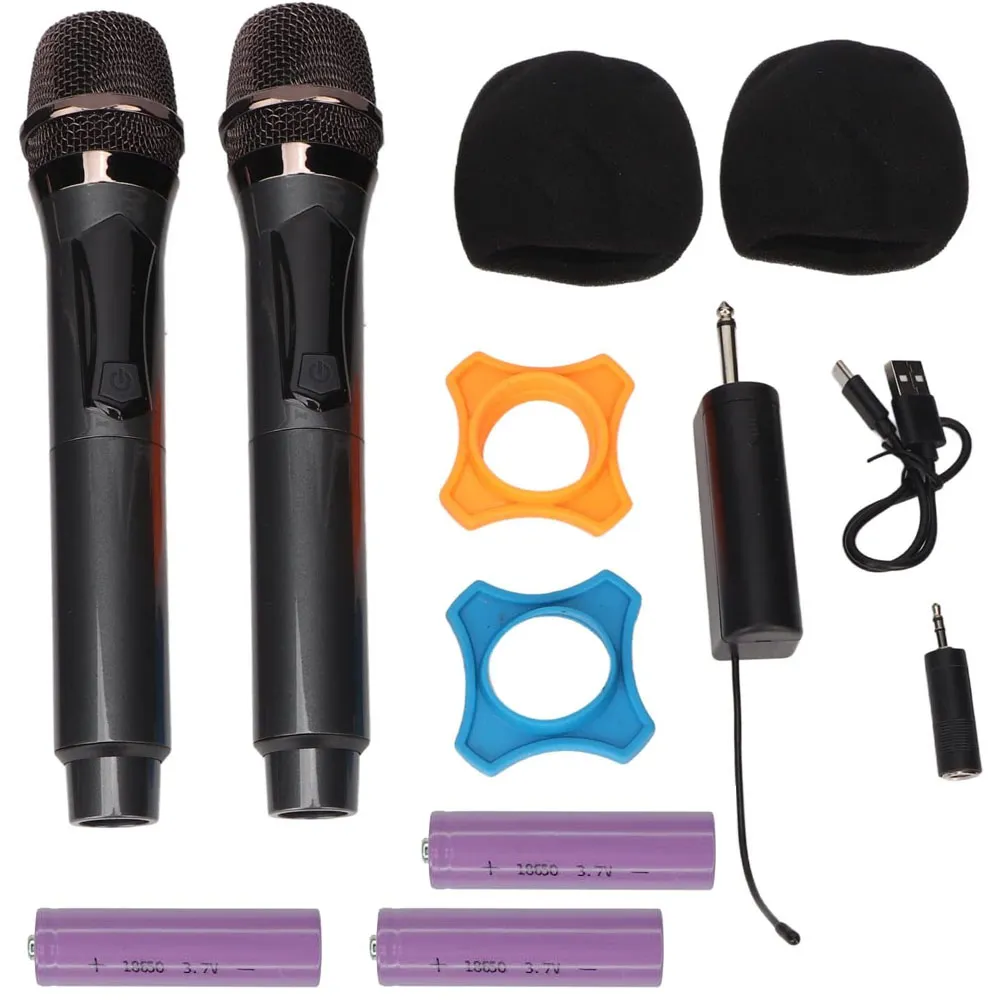 Rechargeable Wireless Microphone (Single - Duel Microphones - image 2
