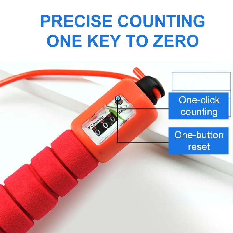 Skipping Jump Rope with Counter - Exercise - Multicolor - image 4