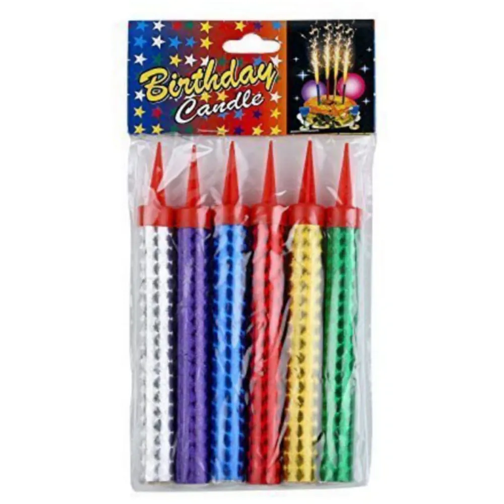 Sparkling Candle / Birthday Party Candle - 6 pcs - image 2