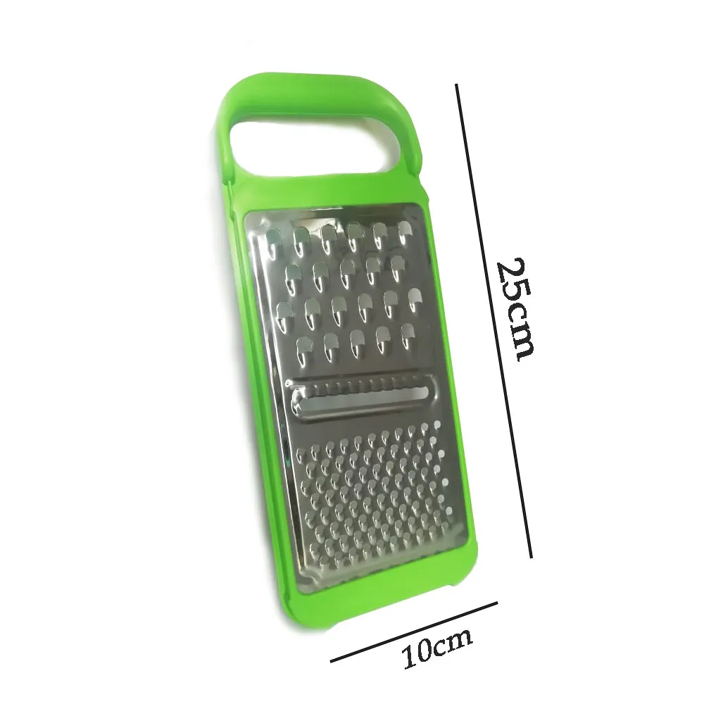 Stainless Steel Grater Vegetable & Fruit Grater - Green - image 2